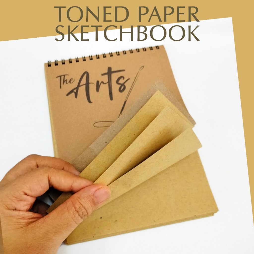 

Tone paper 80 gsm Sketchbook A6 / A5 / A4 - The Art