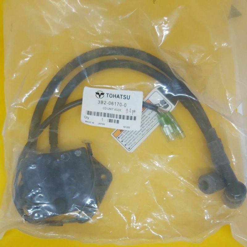 Ignition coil dan CDI jadi 1 mesin tempel Tohatsu 9.8pk. Asli