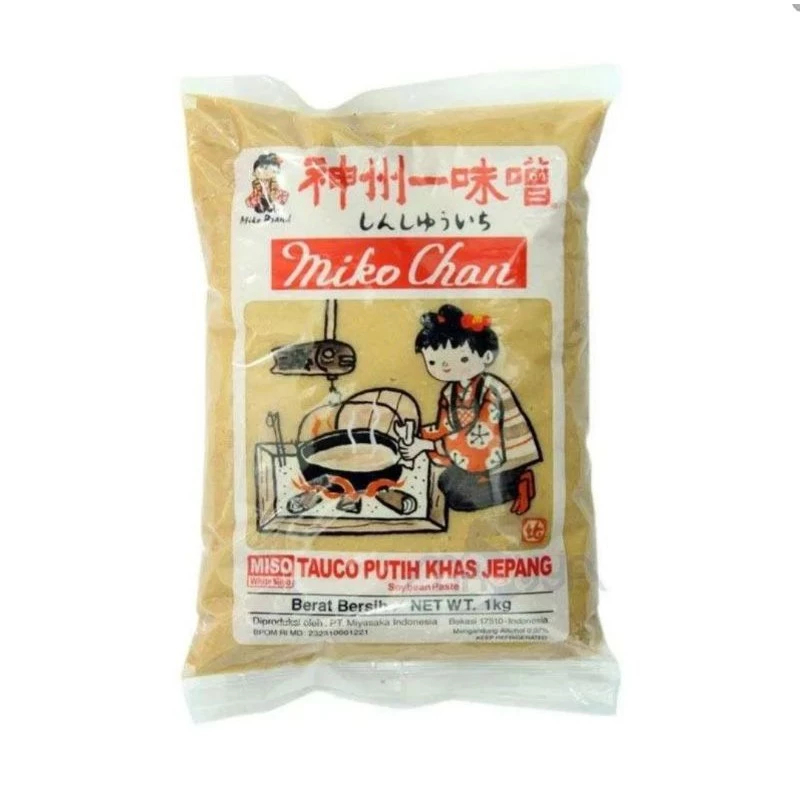 

MISO HALAL / MIKOCHAN SHIRO WHITE MISO / ENACHAN SHIRO WHITE MISO / FURUSATO MISO 300GR, 1KG