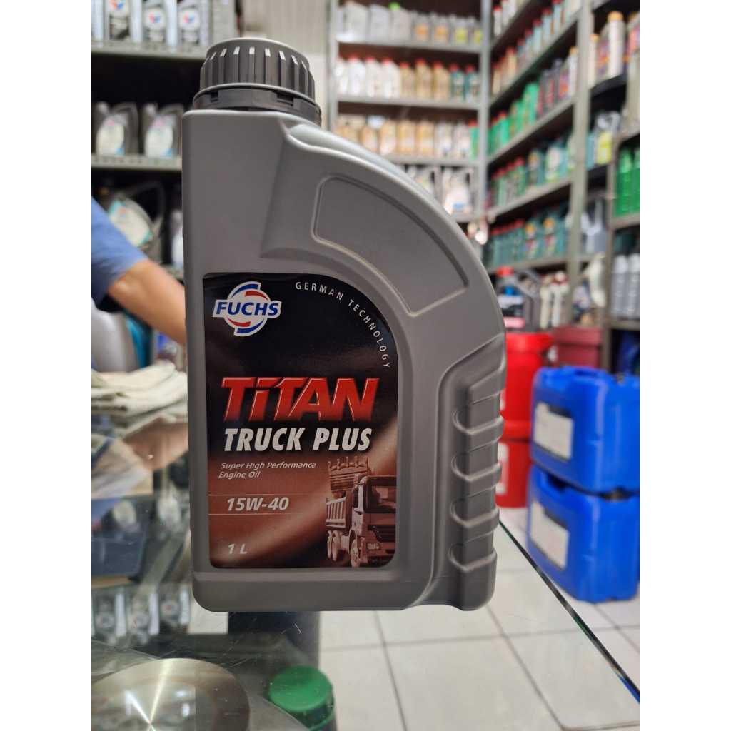FUCHS TITAN TRUCK PLUS 15W40 15W-40 API CI-4 kemasan 1 Liter