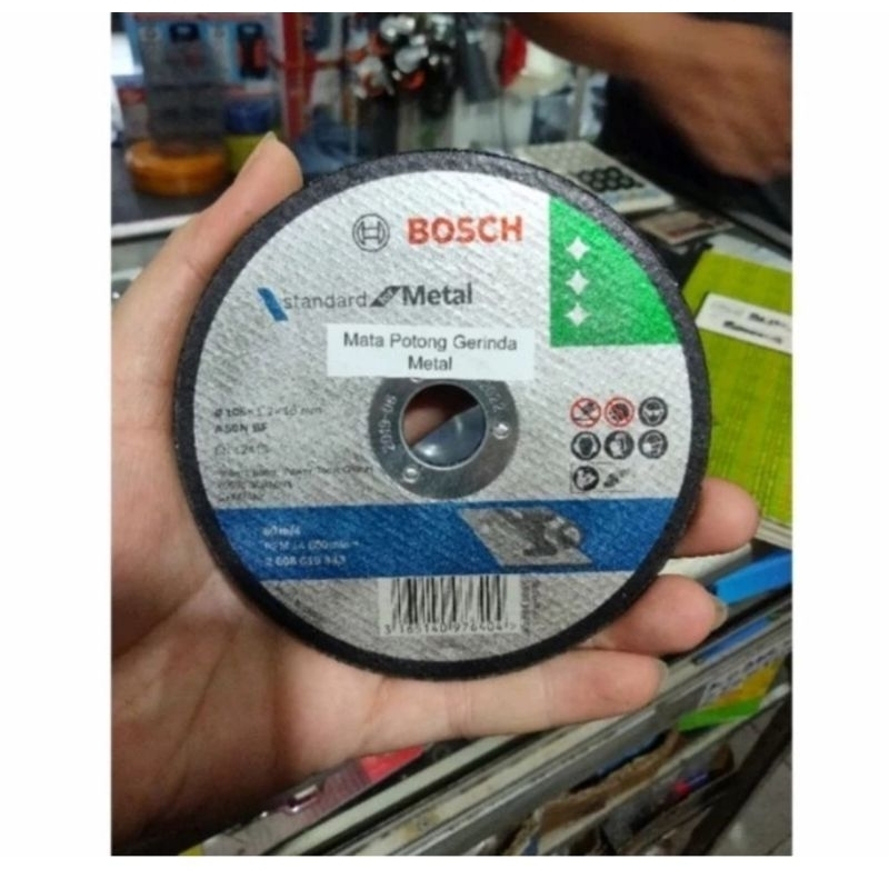 mata potong besi Bosch 4in / mata potong gerinda 4in / mata gerinda potong besi Bosch 4in