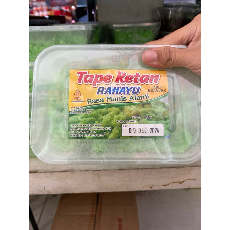 

Tape Ketan Berat 400 Gram