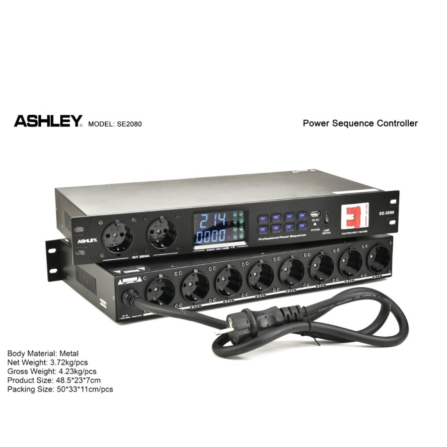 Power squencer ashley se 2080 Power conditioner Ashley se2080 original