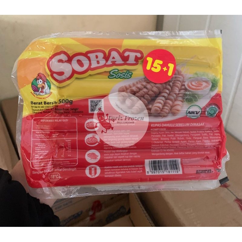 

sosis Sobat 500GR, Panjang