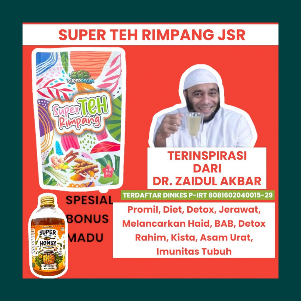 

Super teh rimpang Jahe Kunyit Sereh Lengkuas Untuk Membantu Progam Diet | Super Teh Rimpang Celup Ramuan Herbal Alami Meningkatkan Imunitas Dan Menurunkan Berat Badan | Teh Celup Rimpang Untuk Detox Usus Pencernaan -Teh Rempah isi 30 kantong