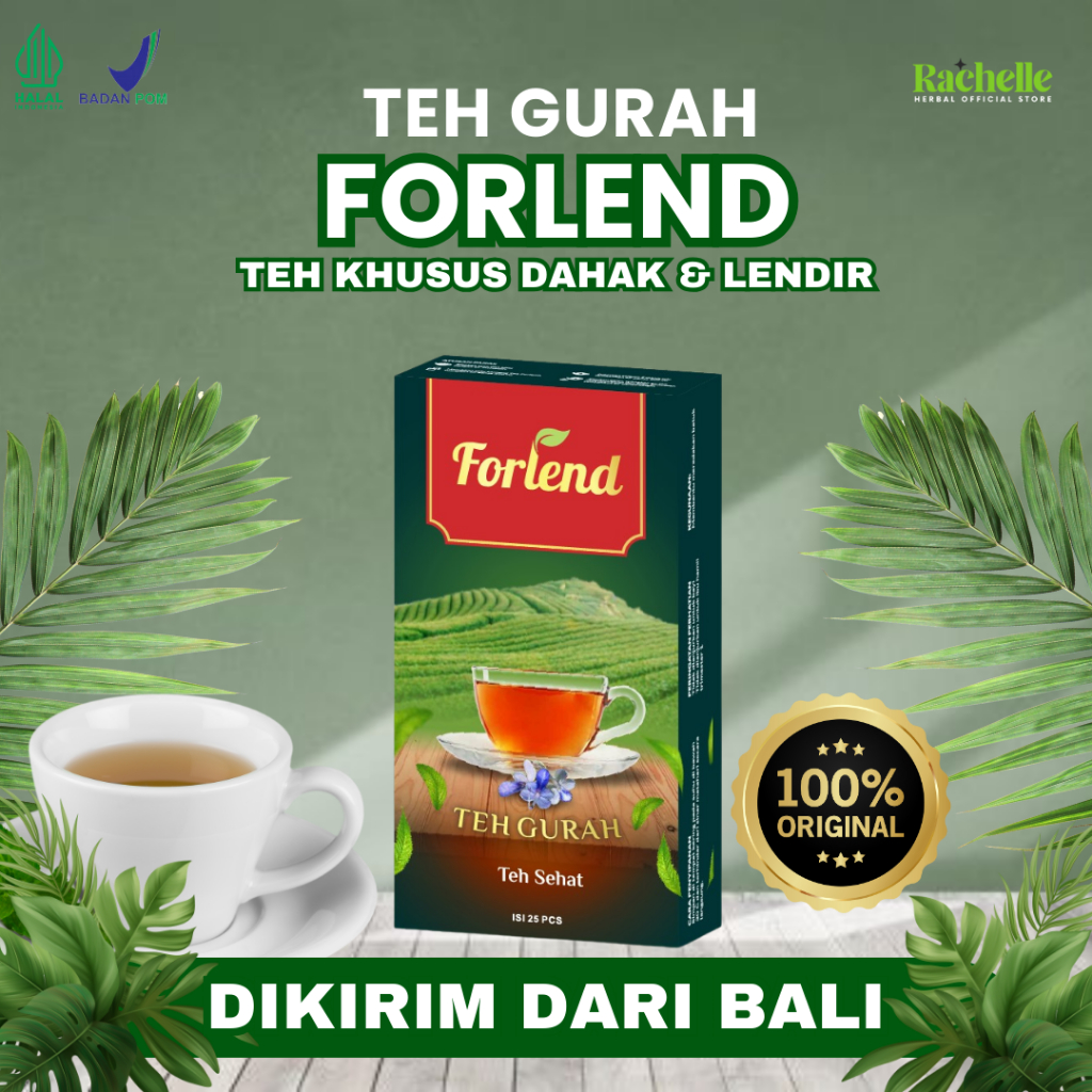 

Teh Forlend - Teh Herbal Kesehatan Bantu Atasi Batuk, Hancurkan Dahak dan Lendir, Atasi Sinus, Asma, batuk dan Pilek BPOM HALAL