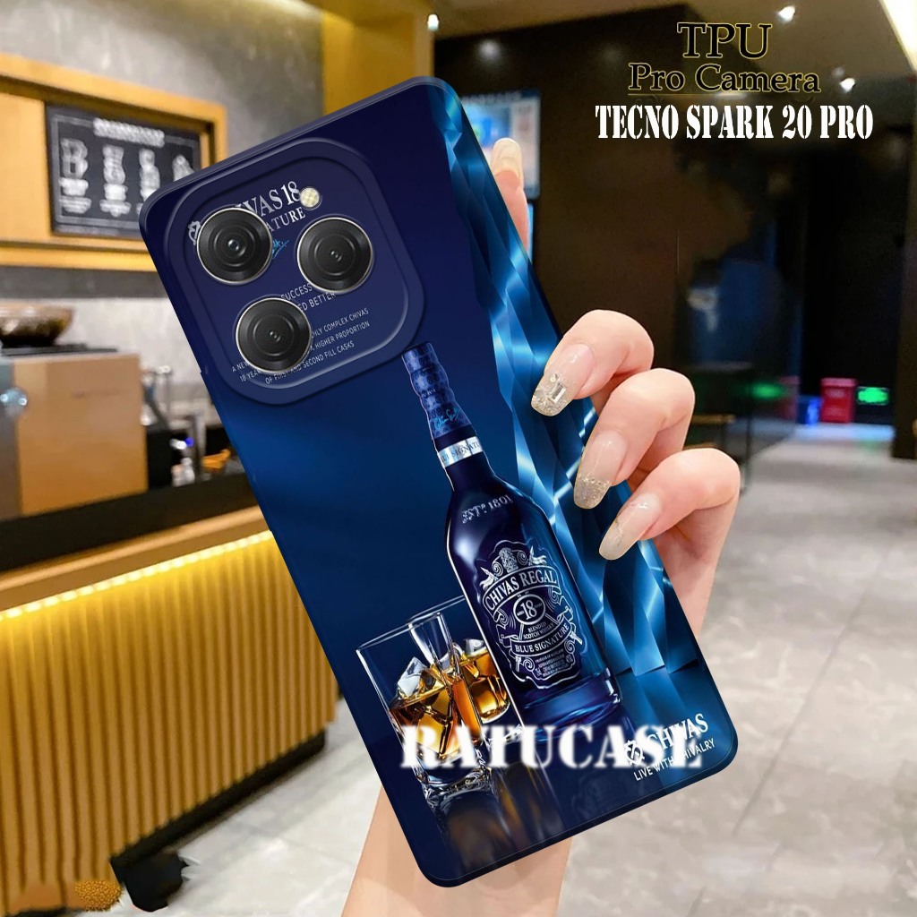 CASE TECNO SPARK 20 PRO SPARK 20 SPARK 20C - Softcase Pro Camera Tecno Spark 20 MOTIF  Case Pro Came