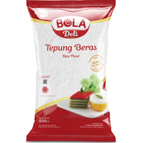 

TEPUNG BERAS BOLA DELI 500gr - BOLA DELI TEPUNG BERAS 500gr