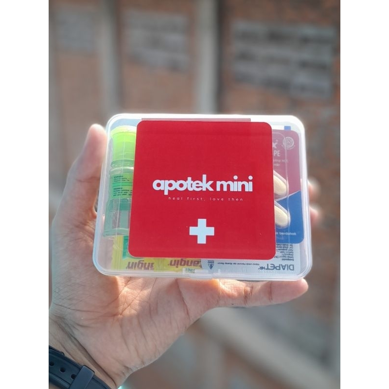 New Apotek Obat Mini | Kado Apotek Mini | Kado Ulang Tahun Unik | Gift Box | Kado Untuk Pacar Aesthe