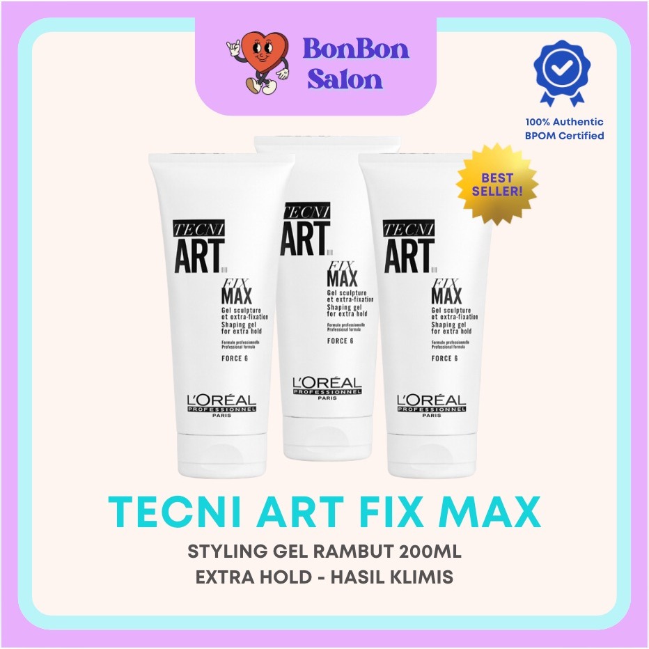 Loreal Tecni Art Fix Max Gel Rambut Pria Loreal Styling Rambut Pria