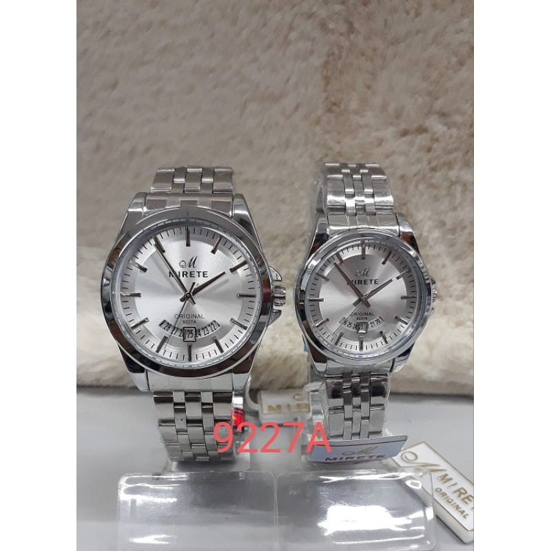 JAM TAMGAN COUPLE RANTAI MIRETE TANGGAL ORIGINAL TANGGAL