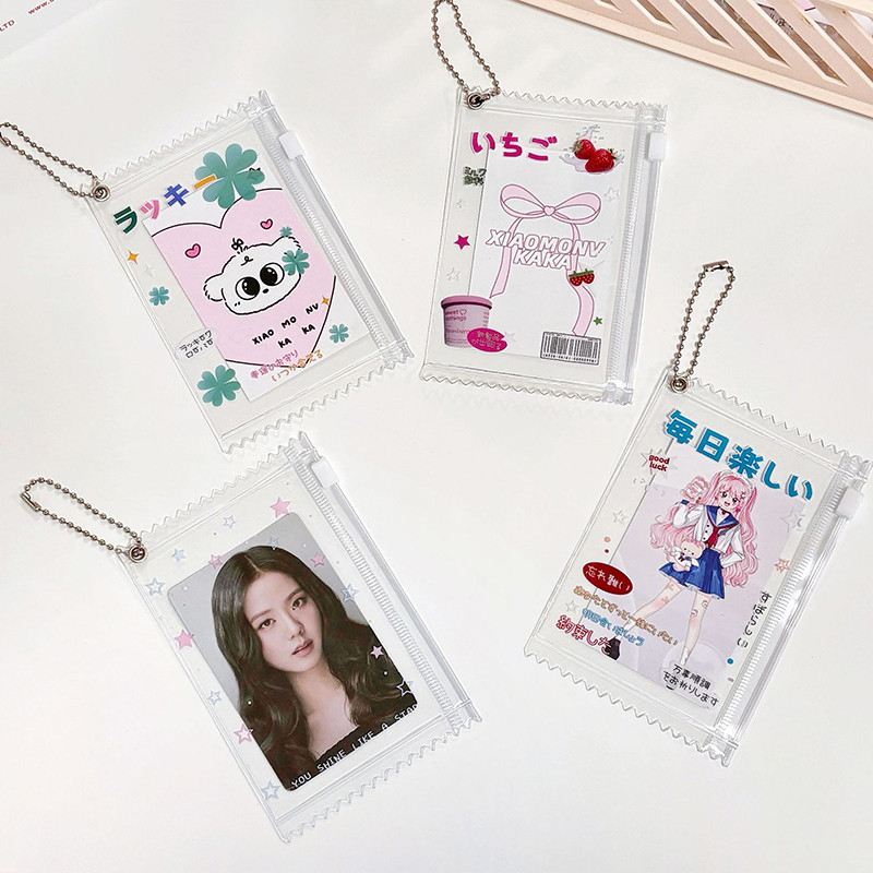 

Kpop Idol Card Protector Sleeves Idol Photo Card Supplies Photocards Photo Card Case Kpop Photo Car