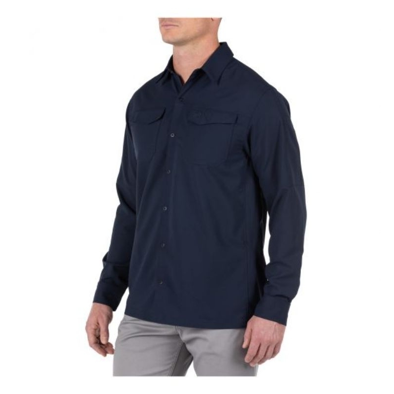 5.11 Freedom Flex Woven L/S Shirt - Kemeja Tactical Quick Dry