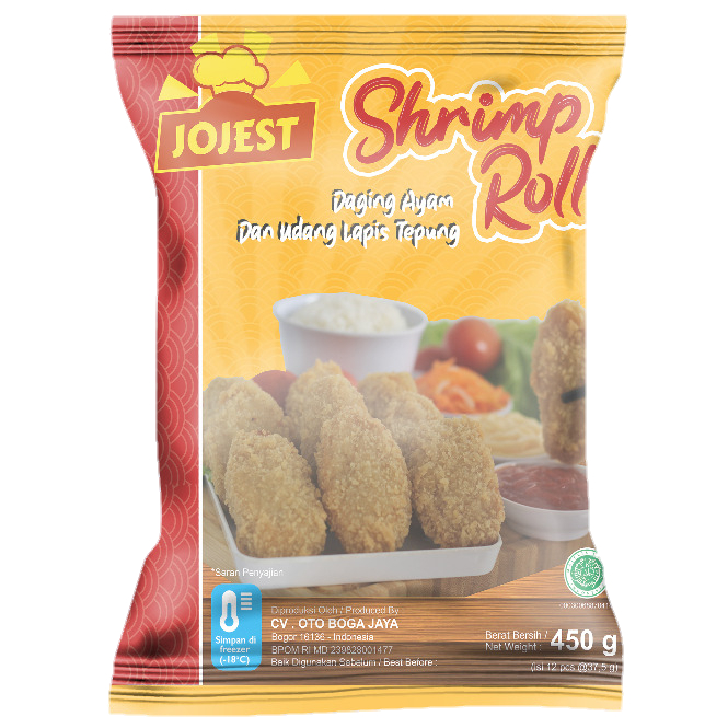 

Jojest Shrimp Roll 450 gr (12 pcs)