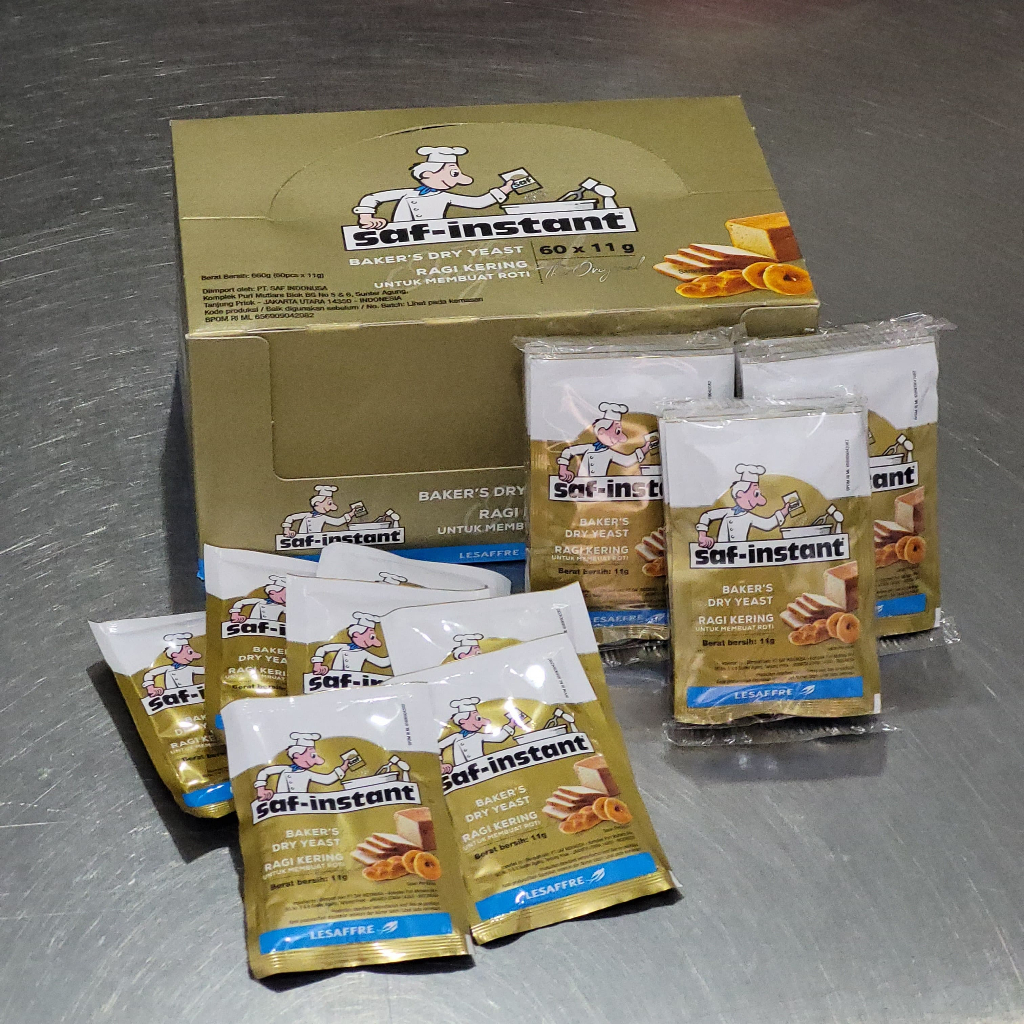 

SAF INSTANT GOLD, Ragi Kering Instant 1 Box isi 60 pcs
