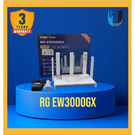 Ruijie Reyee RG-EW3000GX Wi-Fi 6 Dual-band Pengganti EW1800GX-PRO