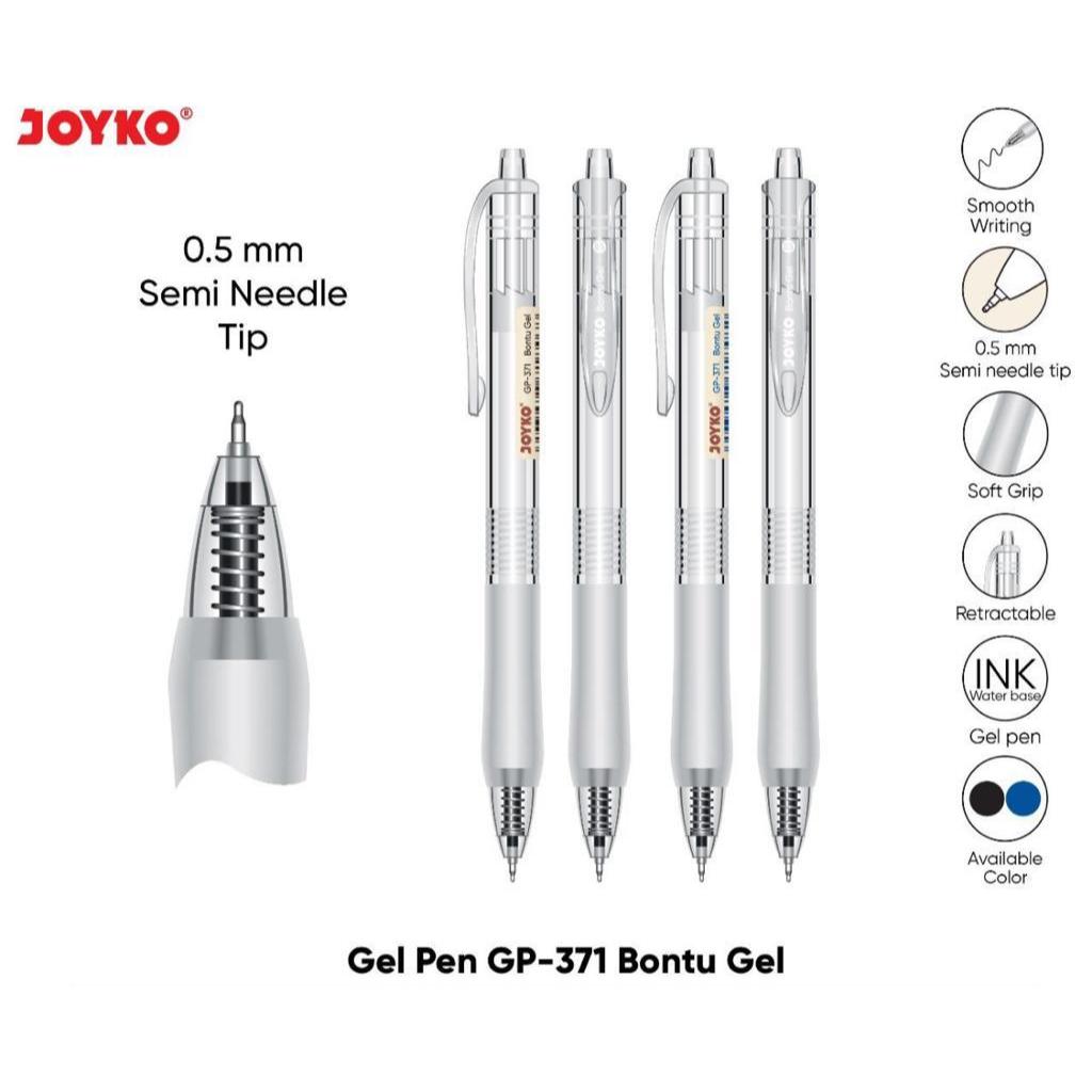 

PULPEN GEL JOYKO GP-371/PULPEN BONTU GEL JOYKO GP-371 (1 PCS)