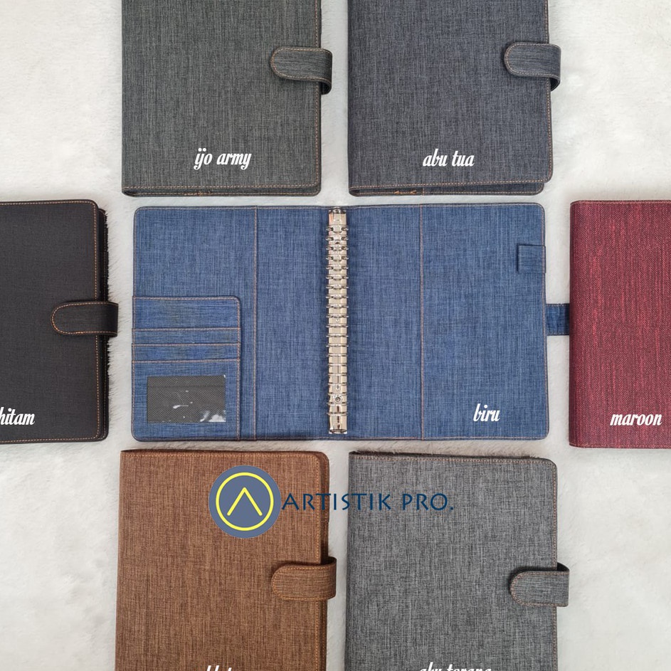 

Bonus BINDER JEANSDENIM 7 PILIHAN WARNA A5 B5