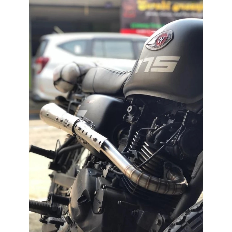 Knalpot Spartans W175 basic Scrambler Triumph