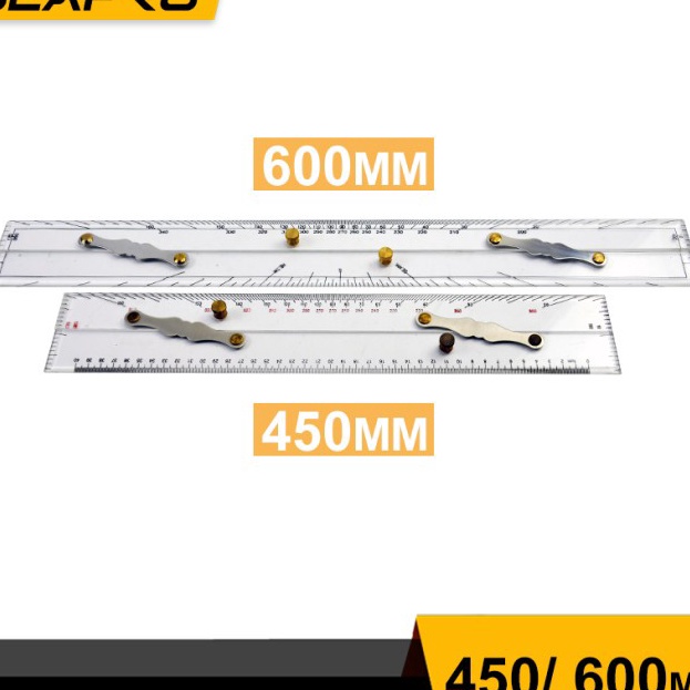

HJ6 Mistar Jajar Peta 45MM 6MM PARALLEL RULES 45mm seapro