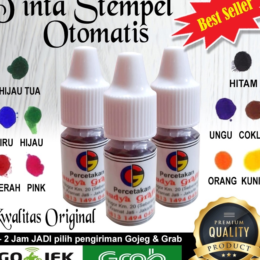 

Hot Tinta Stempel Flash 5ml Orinal