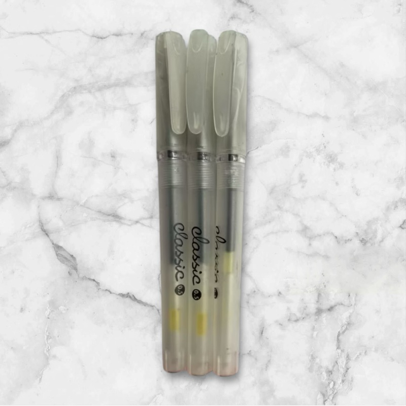 

pulpen classic (0.5mm) (3pcs)