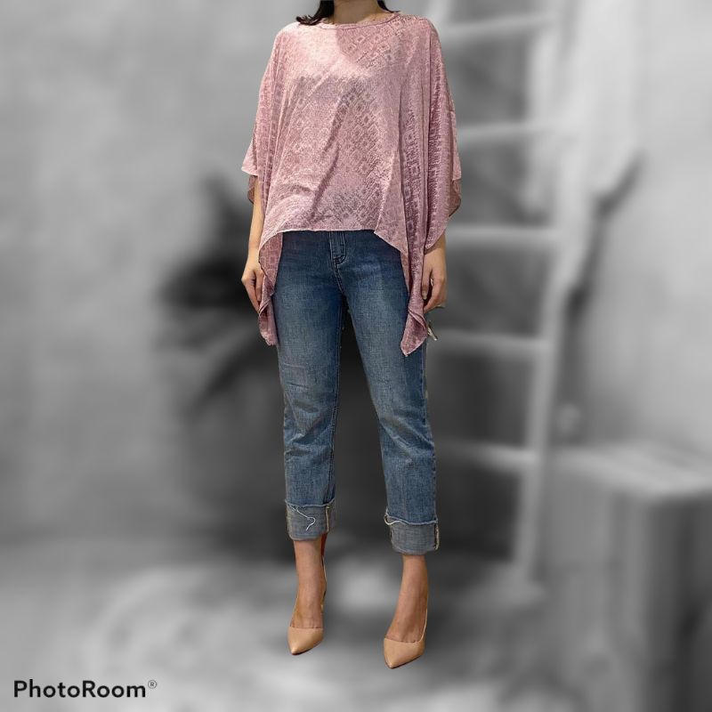 syahnita blouse batik viscose polos atasan wanita baju batik wanita bahan viscose