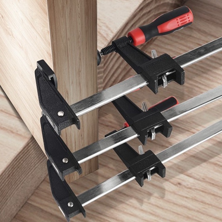 

KI3 CUCI GUDANG Klem Clamp Jepit F Clamp Papan Kayu Clamp Penjepit Kayu Besi Penjepit BELTER