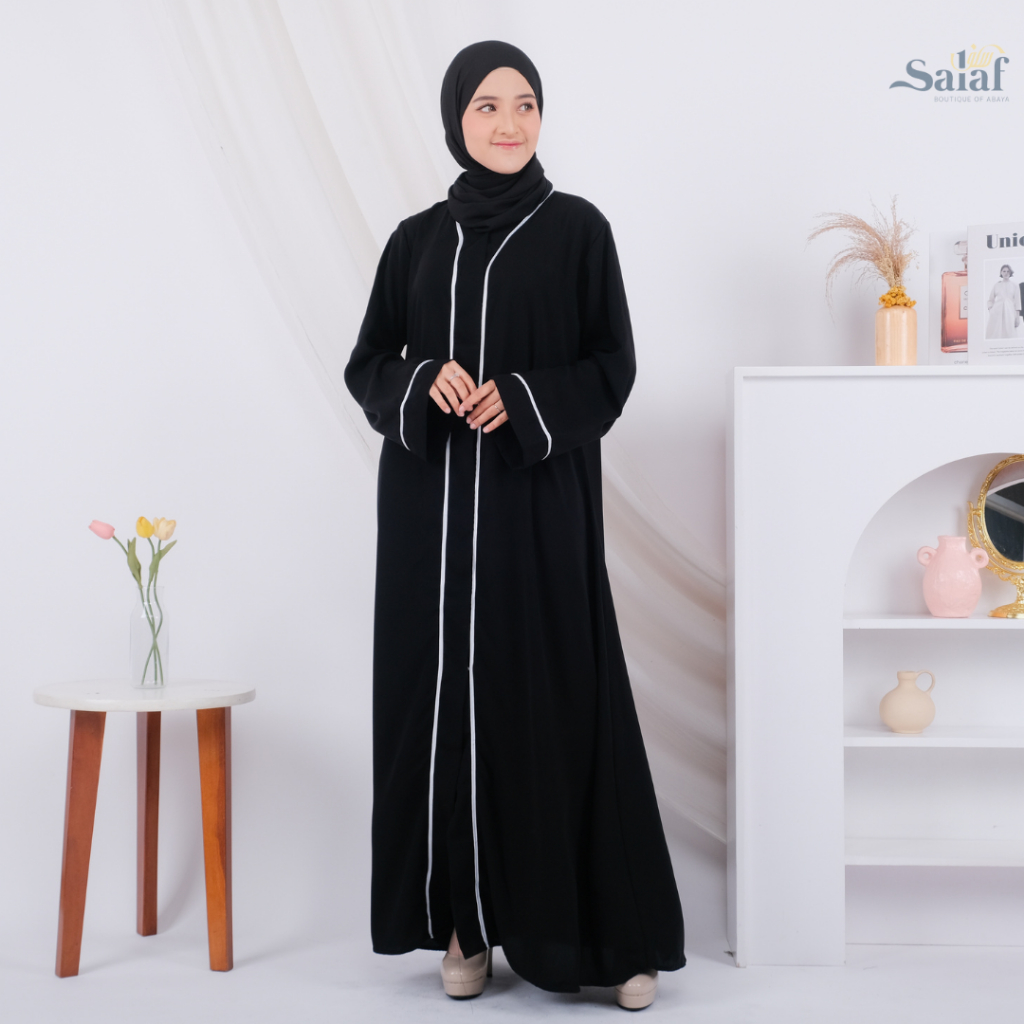 Gamis Abaya Hitam Remaja Kekinian | by Abayaflw