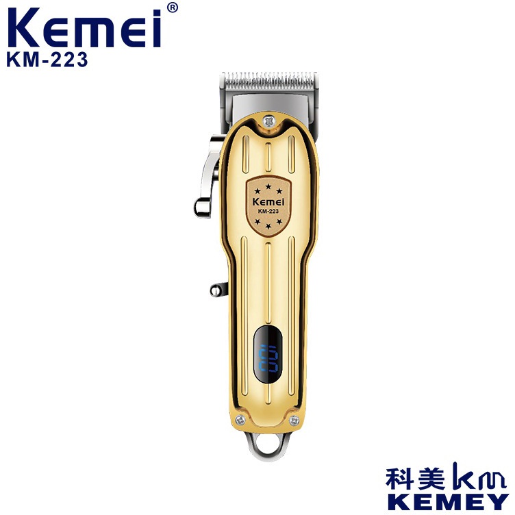 Kejutan Hemat  ALAT CUKUR RAMBUT KEMEI KM223 BODY ABS