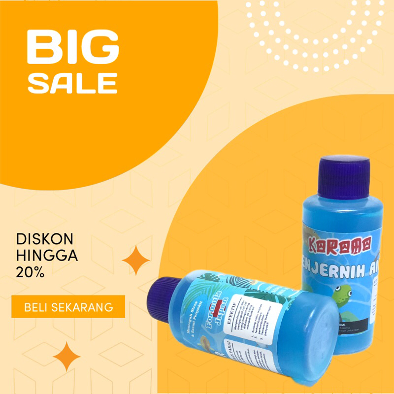 Penjernih Air Aquarium Kolam Ikan