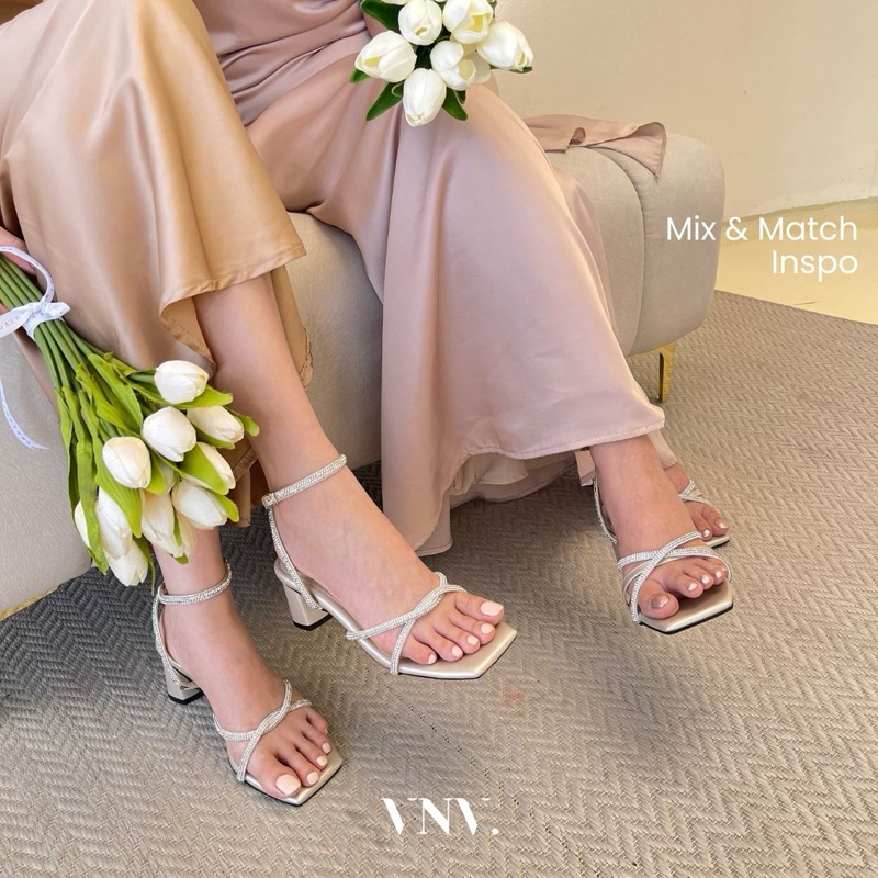 Venivoir Amalfi Heels 5cm / Wedding Bridesmaid heels 5cm