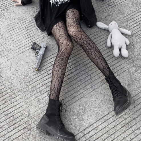 PH11 Pantyhose Stocking Jala Labalaba Spider Web Cosplay Lolita d D7E8