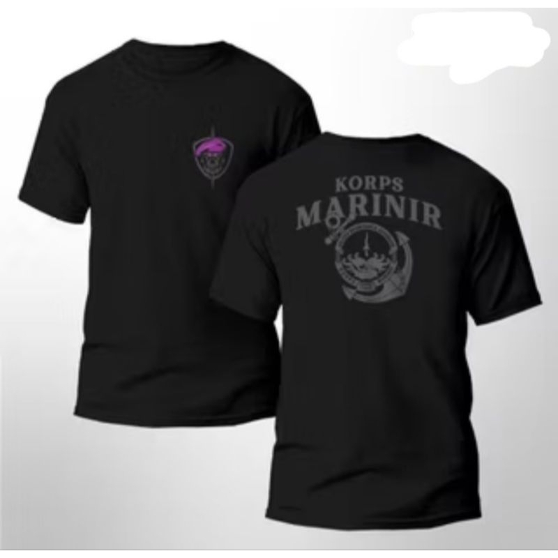 Kaos Militer KORPS MARINIR-DTF UNGU