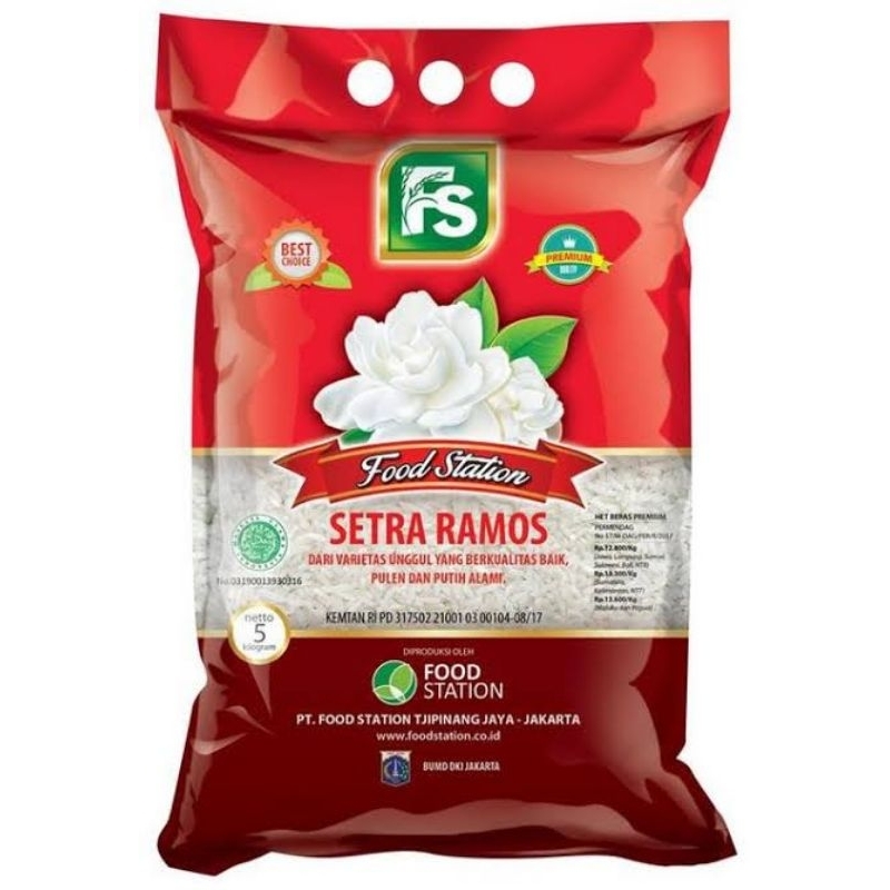 

BERAS PREMIUM SETRA RAMOS 5 KG