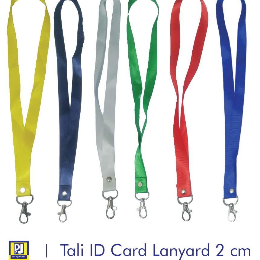 

KF7 Tali id Card Nylon 2cm Gantungan Tali Cantelan Custom isi 1 pcs