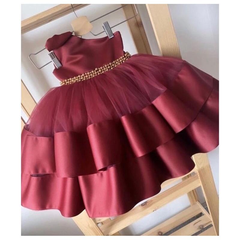 isabela dress anak /dress kondangan/dress terbaru