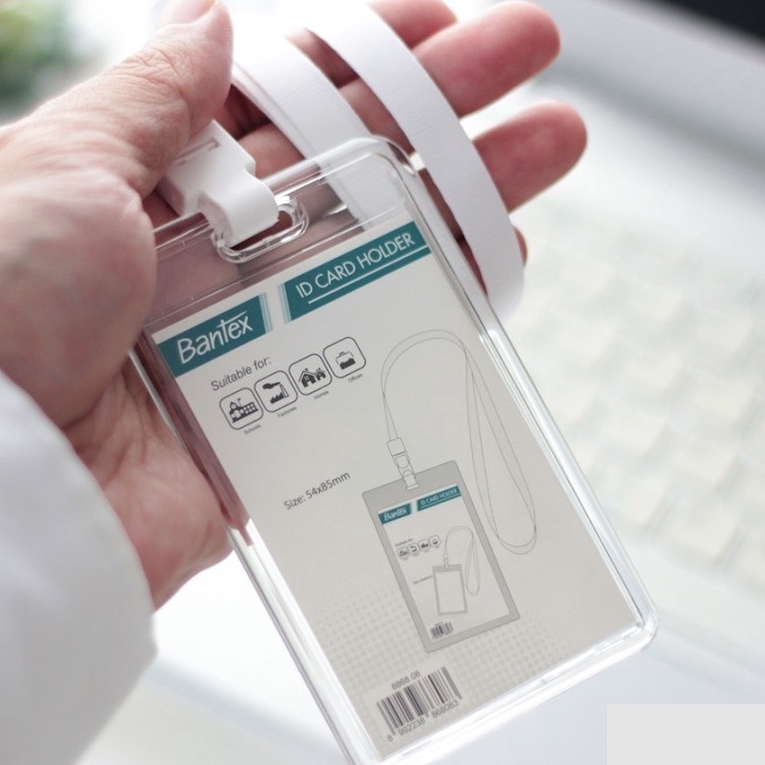 

Bonuskan Bantex ID Card Transparan Akrilik