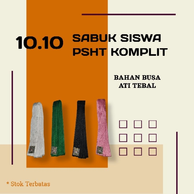 SABUK SISWA PSHT BET BORDIR TERMURAH