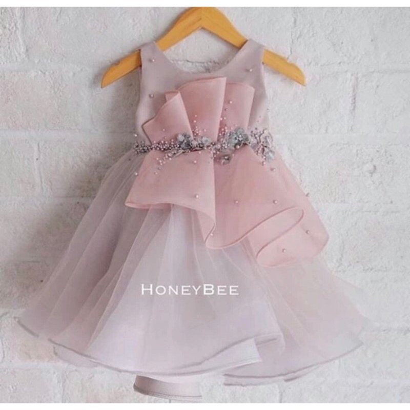 hana dress anak /dress kondangan /dress terbaru/dresstule