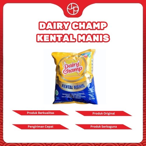

Dairy Champ Kental Manis Berkualitas Ukuran 2,5KG