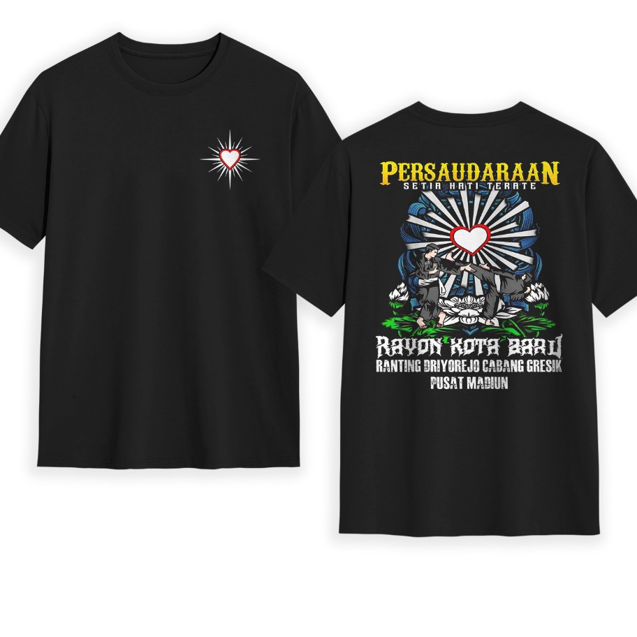 Kaos PSHT  Baju Pencak Silat 19  Kaos Dewasa Pria Wanita  Tearu Baju Psht