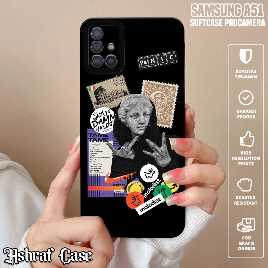 Case Samsung A51 - Casing Hp Samsung A51 ( Estetik ) Silikon Hp Samsung A51 - Softcase Hp - Softcase