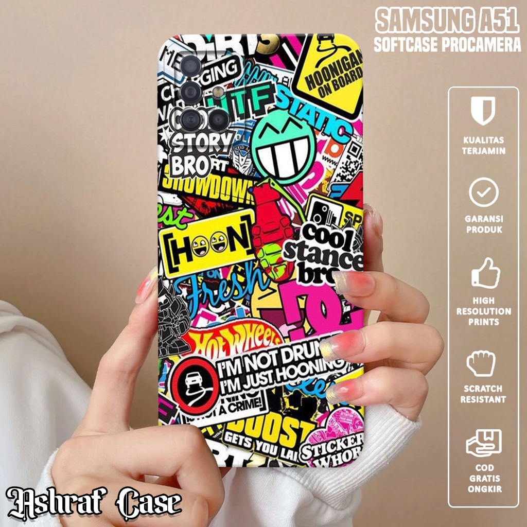Case Samsung A51 - Casing Hp Samsung A51 ( GRAFF ) Silikon Hp Samsung A51 - Softcase Hp - Softcase G