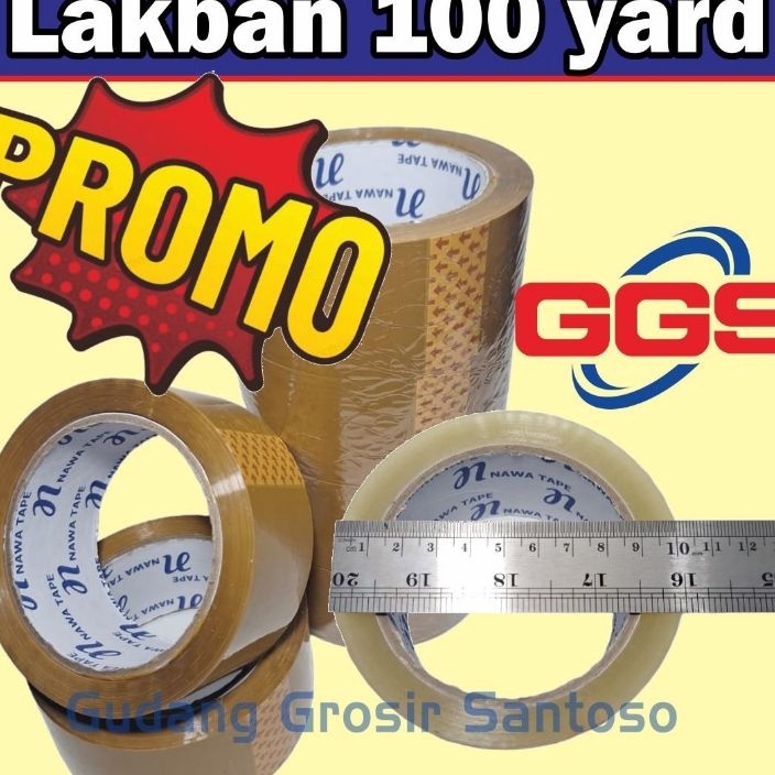 

HJ6 Lakban BeningCoklat 45x1Yard 6pcs