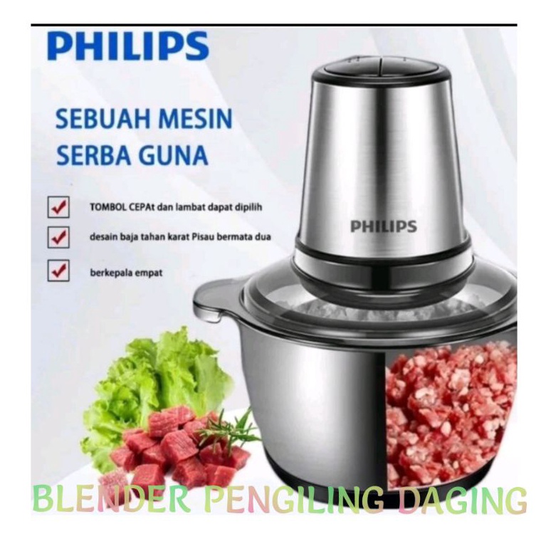 Best Feedback BLENDER COOPER PHILIPS PENGILING DAGING SERBAGUNA PHILIPS FOOD PROSESOR TERLARIS