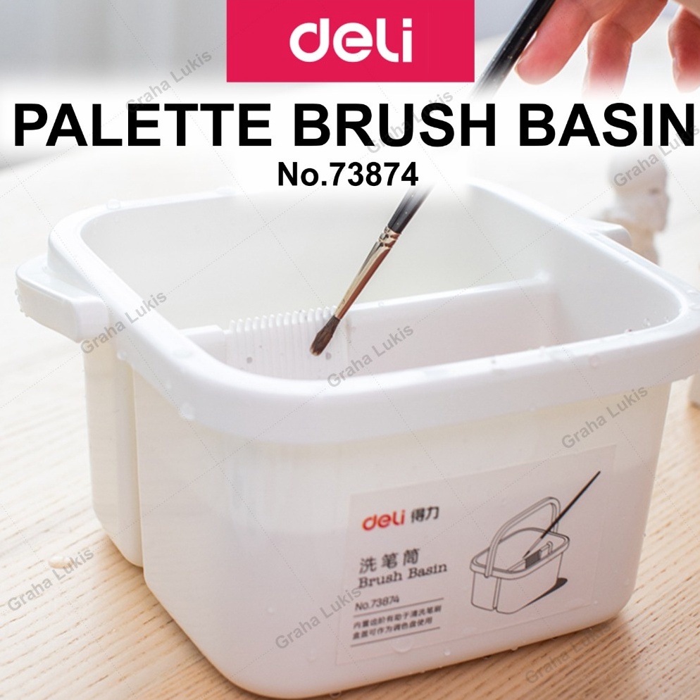 

Palette Brush Basin 73874 Ember Pembersih Kuas y Z5W7