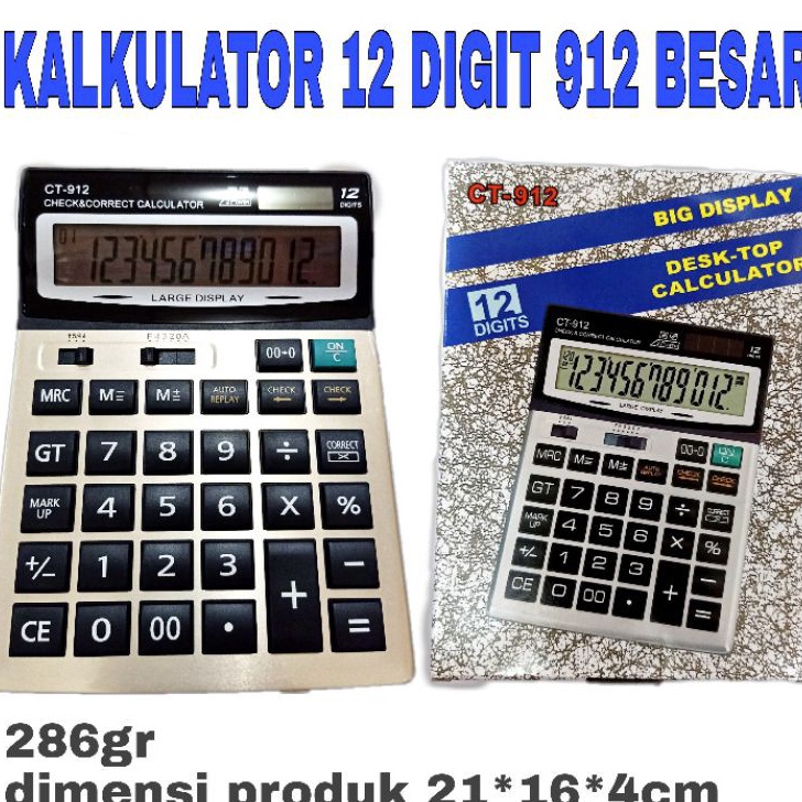 

KP8 KALKULATOR 912