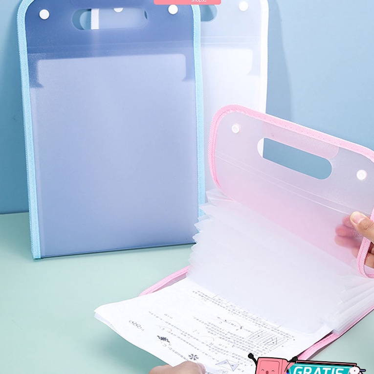 

Hemat FREE STIKER Tas file handle Organizer file bag Map tas dokumen