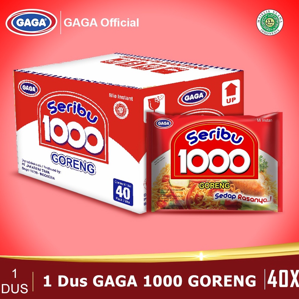 

RealPict Gaga 1 Mie Instant 1 Dus Isi 4 Berbagai Varian